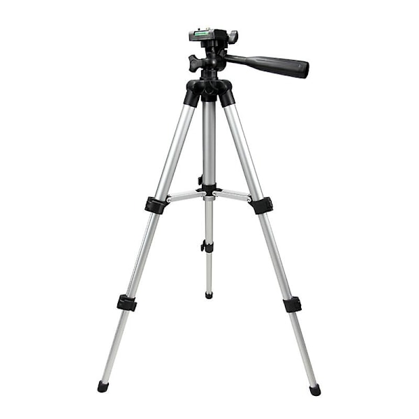 Universellt Stativ Portabel Digitalkamera Videokamera Stativ Ställ Ficklampsfäste Lättvikt Aluminium för Canon Nikon Sony