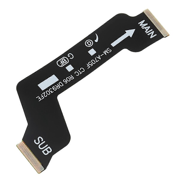 För Samsung Galaxy A70 A705 Moderkorts Dockanslutning Flexkabel Ersättningsdel (utan Logo)