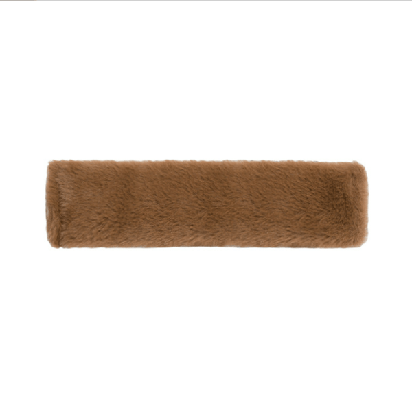 Bilbelte skulderputer (sett med 2) Brun+Beige