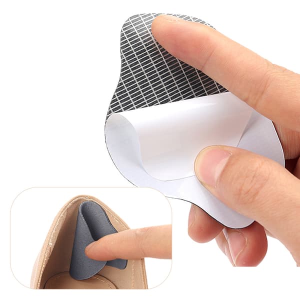 Hälskydd / Skoreparationslappar, 4-pack Grå