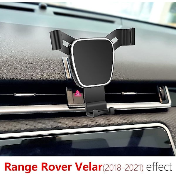 Biltelefonholder til 2018-2020 Land Rover Range Rover Velar SUV Autotilbehør Navigation Beslag Indretning Mobiltelefonholder