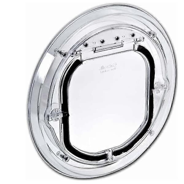 Husdjursdörr, transparent staket, husdjursdörr