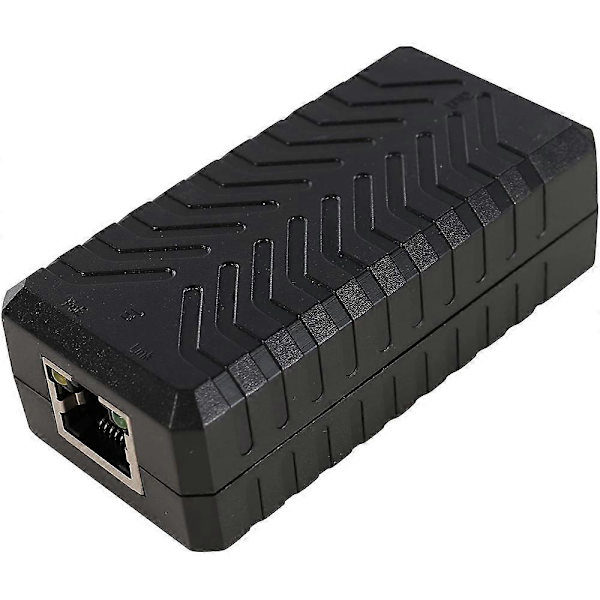 1 Ports POE Extender 10/100Mbps med IEEE 802.3Af Standard Input / Output til IP Kamera Transmission