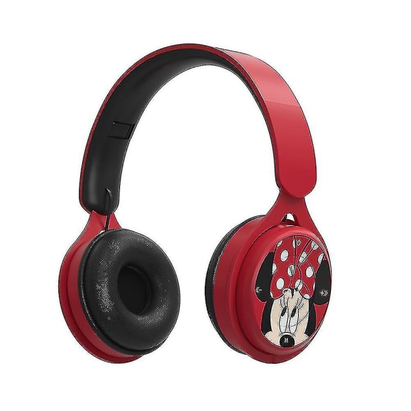 Trådløse Bluetooth-hovedtelefoner til børn, justerbare børneheadset til skolehjem eller rejser, gaveMinnie Mouse