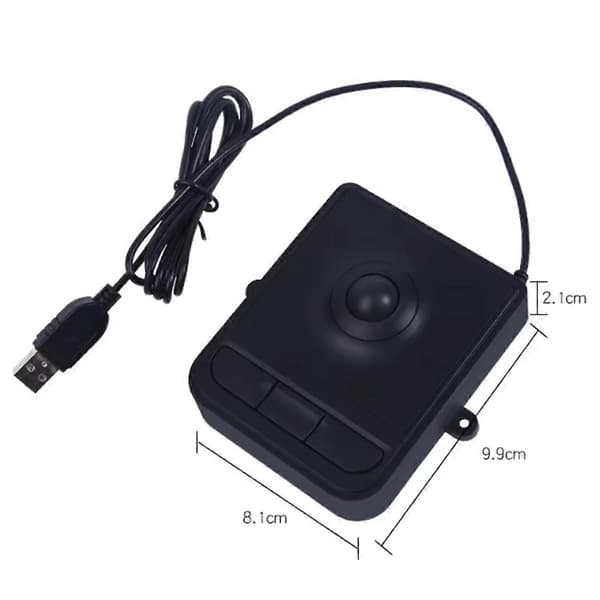 Special Mouse Desktop USB Trackball Mouse Indbygget Industriel Kontrol Selv-Rib Udstyr til Comput