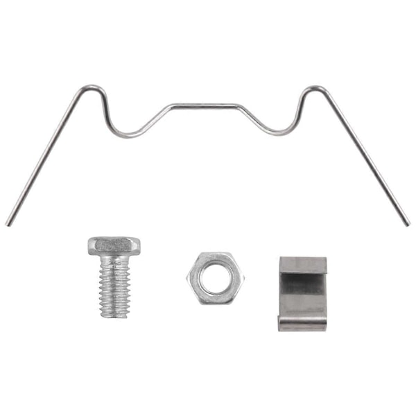 400 st Reparationskit för växthus inkluderar 100 Glazing Clips W Wire Clips, 100 Z Overlap Clips och 100 Gröna