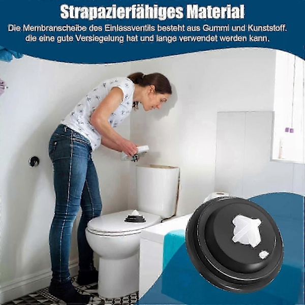 5x WC-fäste cisternersättningsgummimembran för Siamp påfyllningsventiler - JZ