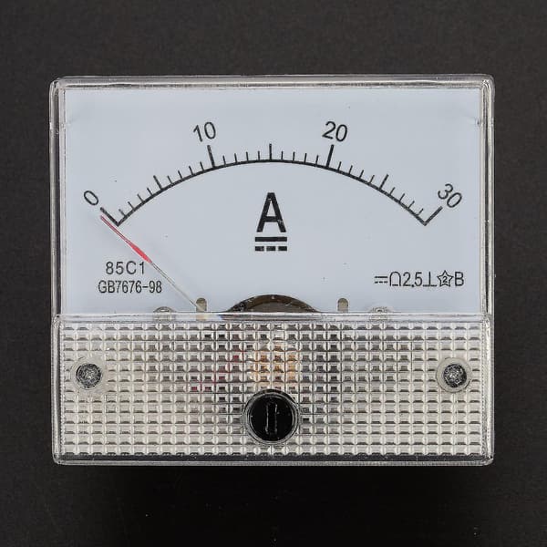 85c1-a DC Analog Amperemeter Panel Meter Måler 30a Amp Måler Strøm Mekaniske Amperemetre-dt