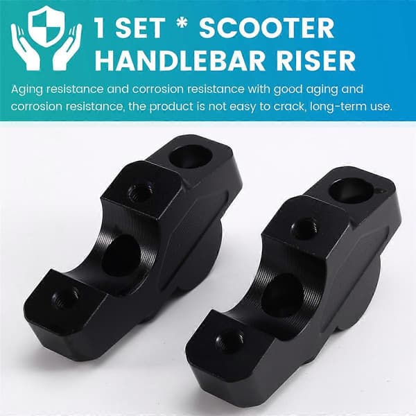Scooter Tilbehør Styre Riser Klemme Forlengelsesadapter for 368G 368G Adv 2024-
