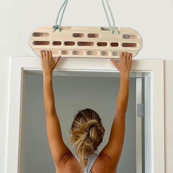 Hangboard Klatring, Board, Glat Pull Up Bar til Fingerstyrketræning