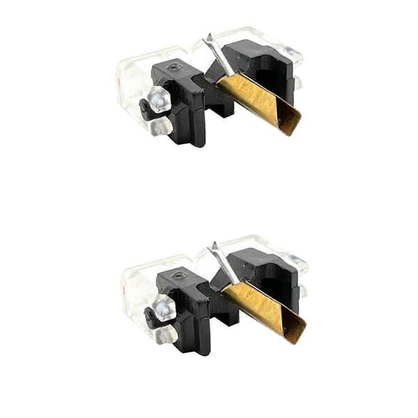 2X til N44-7 M44-7 M55E DUAL DN305 DN306 Phonogrraph Pladespiller Tilbehør Udskiftningsstift