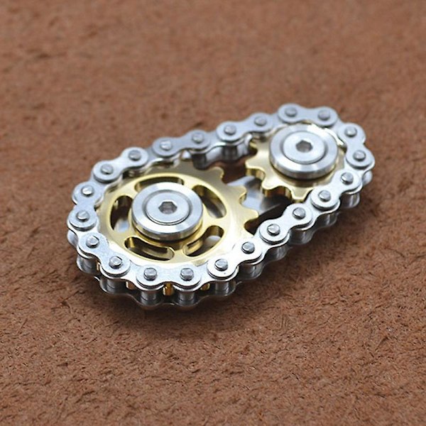Tandhjulkæder Dekompressions Fingerspidslegetøj Metalkæde Tandet Fingerspidslegetøj Tandhjul og Gear Spinner