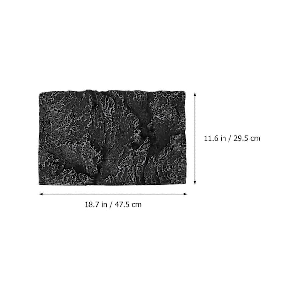Akvarie Bakgrunnsplate Fisketank Bakgrunnsplate 3D Bakgrunnsplate