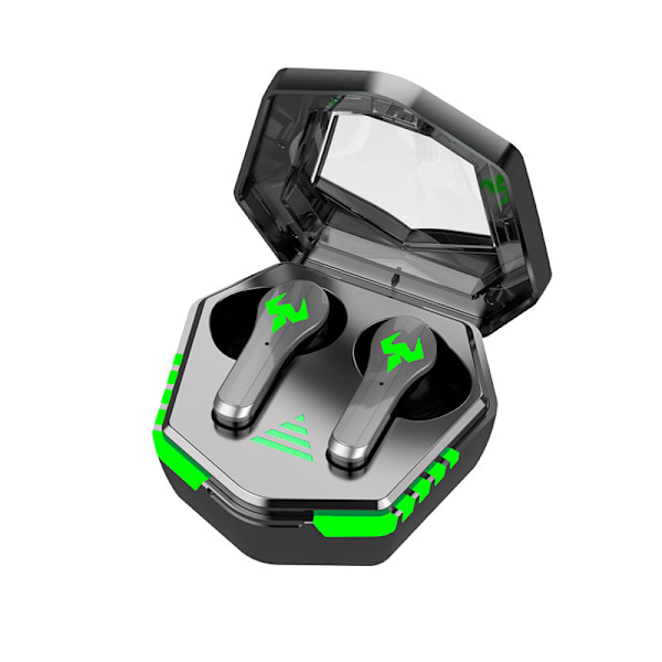 N35 (Sort) Trådløst Gaming Headset Tws Hovedtelefoner Støjreducerende Vandtæt
