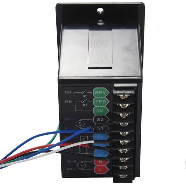 Ux-52 Digital Display Motorhastighetskontroller Motorregulator Mykstartverktøy 220V Ac 6W-400W