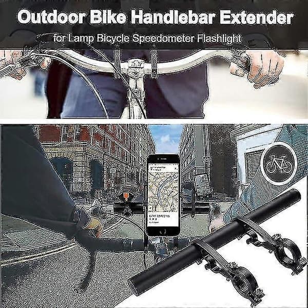 Cykelstyreförlängare 20 cm, -- Blå