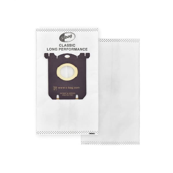 10-pak støvsugerposer kompatible med Electrolux S-bag, effektiv filtrering og nem installation