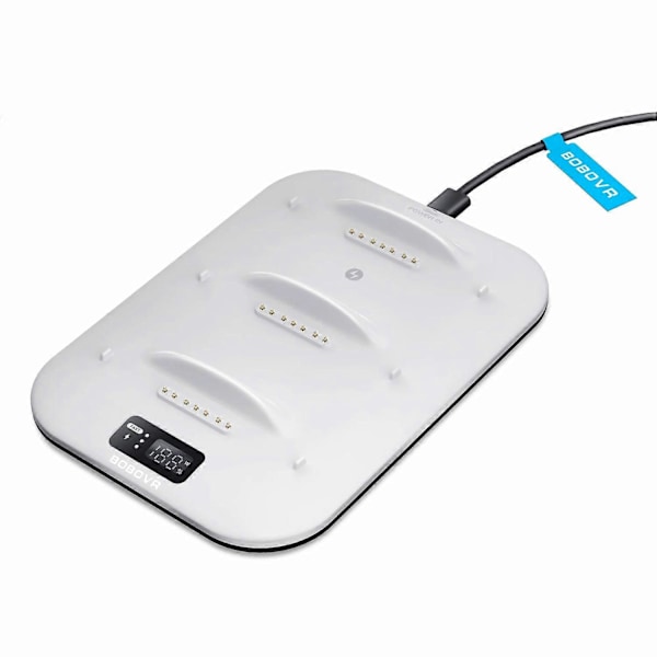 BOBOVR BD3 Lataustelakka 3x B100 Akulle 30W Pikalatausalusta