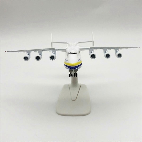 Metalllegering Antonov An-225 Mriya Flygplansmodell 1/400 Skalmodell Flygplansleksak för Samling