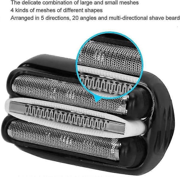 Aluminiumhovedtilbehør Til 32b Erstatningsblade Til Elektrisk Barbermaskine Til Mænd