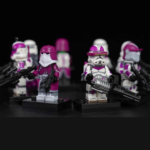 Minifigurbyggstenar Leksaker 1.77 Tum Samling Klontrupper Actionfigurer Monterade