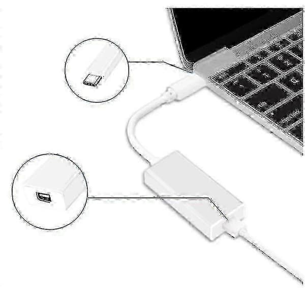 Thunderbolt 2 -kaapeli Apple iPad Pro USB-C -sovittimelle