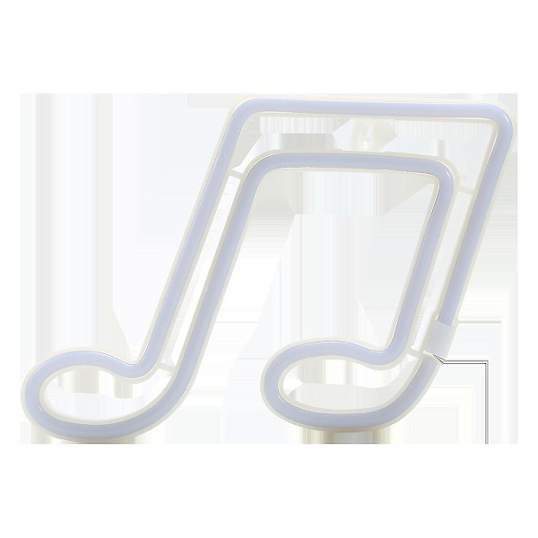 Musiknot Neonljus