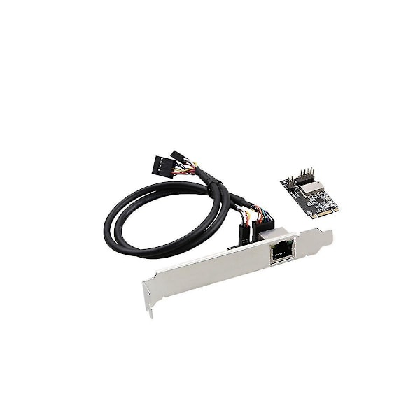 Mini Pci-e Gigabit -verkkokortti 1000m Rj45 Portti Langallinen Pcie Pöytätietokoneen Verkkokortti Rtl8111h Pci Express -sovitin