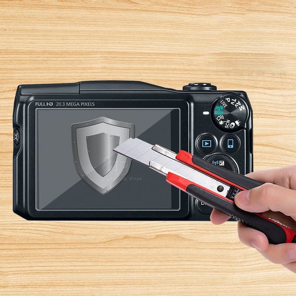 Tempered Glass Screen Protector for Camera, 2-pack Canon SX720HS