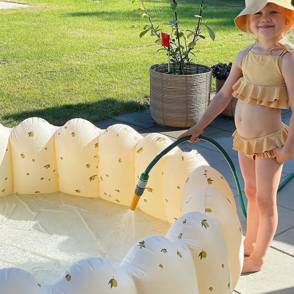 Oppblåsbart barnebasseng lekevann interaktivt bad-jbk
