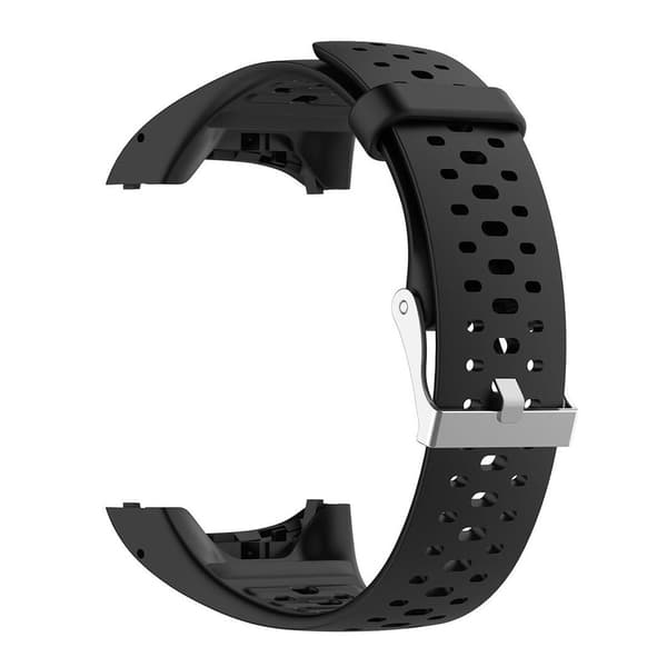 Polar M400 / M430 ranneke silikoni Musta