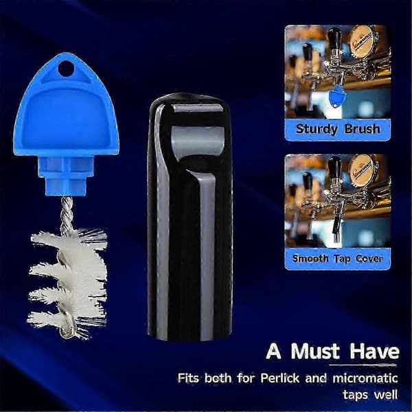 Ölkran Plug Brush 18-pack kompatibel med Draft Beer Faucet Cap Plugs-Good