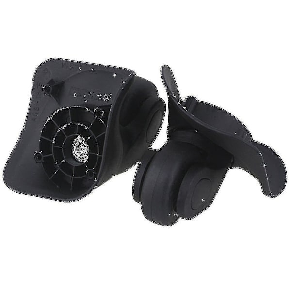1 par 91x107x49mm Stor Sort Kuffertskuffert 360swivel Hjul