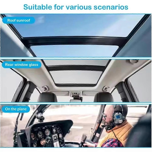 2 kpl Satelliittiauto-pidike, sopii Starlink Mini -kattoikkunalle, imukuppikiinnitys, vahva pito, ei