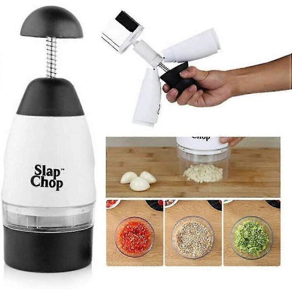 Valkosipuli Triturator Ruokasilppuri Slap Chop Hedelmä Vihannessilppuri