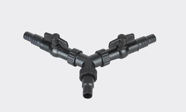 Y-fördelare 20/25mm För Dammslang (3/4\"/1\") Justeringsventil