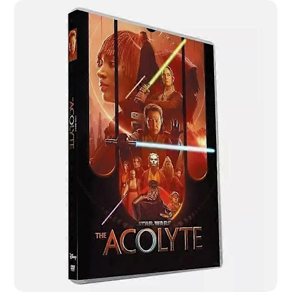 Star Wars: The Acolyte (DVD Engelsk version, 2-Disc Box Set) Ny Förseglad Engelsk