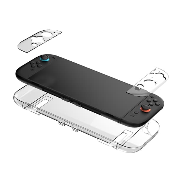 Beskyttende krystalkasse til Switch 2 - Split Design