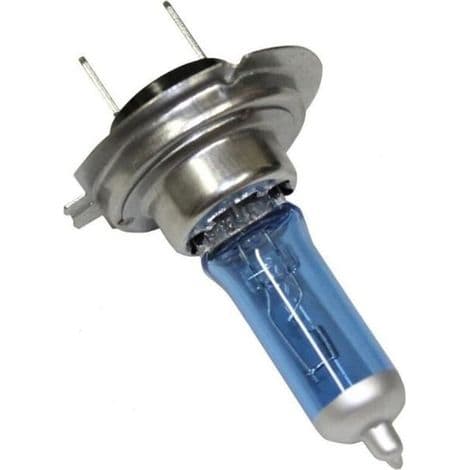 Förpackning med 4 H7 12V 55W Xenon Effektlampor 5500K
