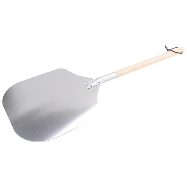 Pizza Pusher, pizzaspade av rostfritt aluminium (90 cm) - Praktisk och solid tråd, pizzalyft