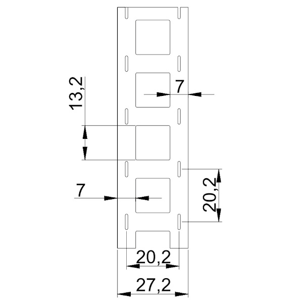Batteri Nikkelstrimmel -2P - 5 meter rulle M