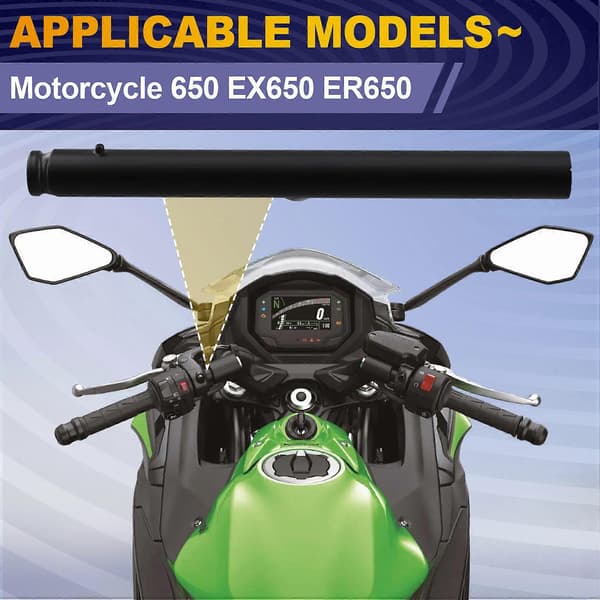 Moottoripyörän ohjaustanko 650 EX650 ER650 suuntavivulle