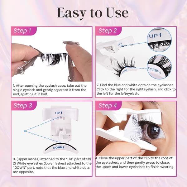 Magnetic Eyelashes: Quick, Convenient, and Reusable