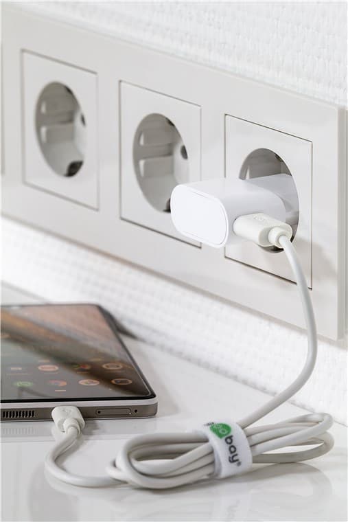 USB-A-lader (5 W) hvit