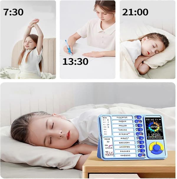 Digital Kökstimer Schemaläggare Digital Timer med Högt Alarm för Barn