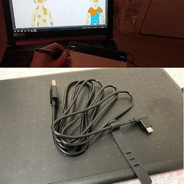 USB-kaapeli CTL4100 CTL6100 CTL471 CTH680 piirustustabletille