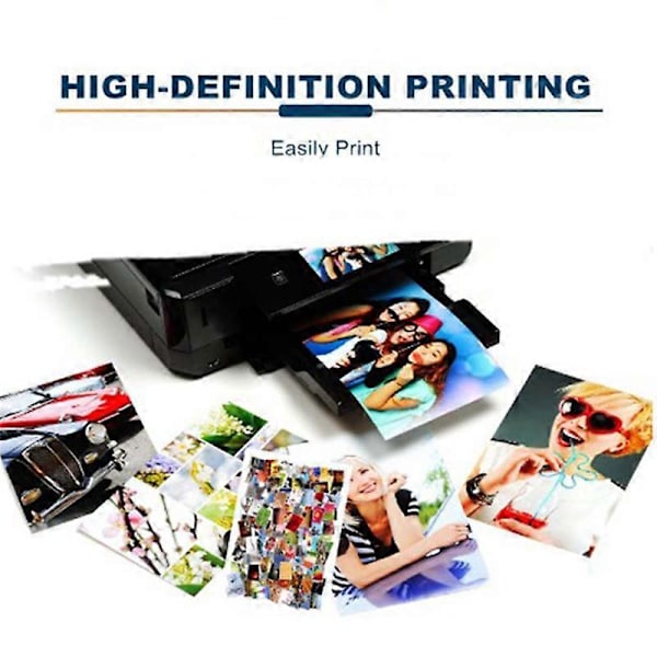 Bärbar Bekväm Kompatibel med HP652 XL Bläckpatron Deskjet 1115 2135 3636 3790 4535 5275, Svart Co