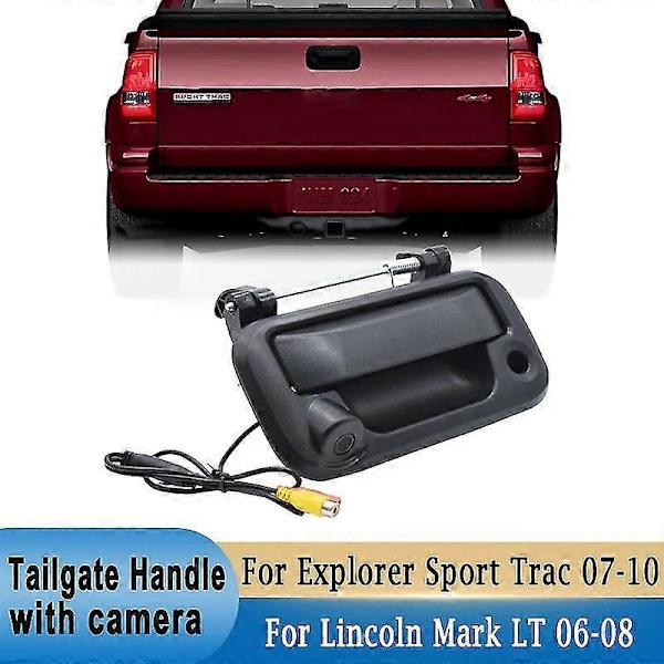 Kuorma-auton takaluukun kahva peruutuskameralla Ford F150 F250 F350 F450 F550 -malleihin, Explorer Sport Trac -malliin ja Lincoln Mark LT -malliin