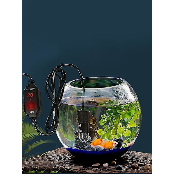 Aquarium Heater With Digital Display 10w Mini For Both Fresh And Marine Water Thermostat-hy