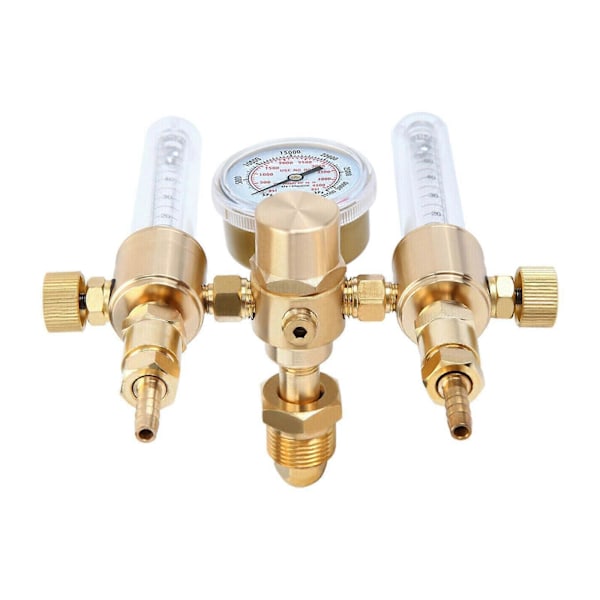 Dubbel Argon Regulator Flödesmätare Reservdelar Professionell